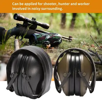 LOLEDE Тактически слушалки със защитата от шум за лов, слушалки за стрелба, намаляване на шума, електронна защита за слуха, защита на уши