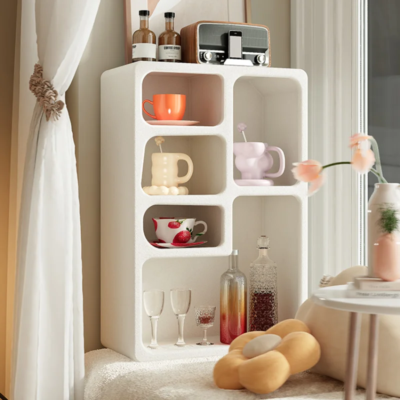 Италиански Мързелив малка странична масичка Пластмасов Бял Шкаф за съхранение на Nordic Sideboard Минималистичные нощни Шкафчета Рафтове Muebles Мебели за дома