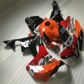 Оранжево, червено, черно, бяло мотоциклет обтекател CBR 600 RR 07 08 за Honda CBR600RR 2007 2008 CBR 600RR 2007-2008 Пластмасови обтекатели